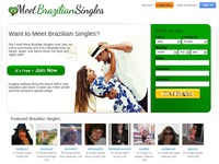 Meet Brazilian Singles Homepage Image